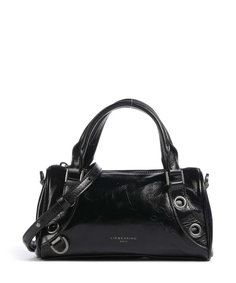 Liebeskind Nika Lack Distressed S Handtasche black
