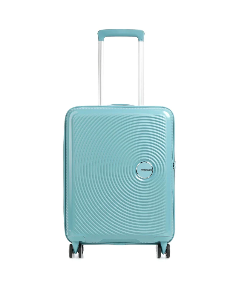 American Tourister Soundbox 4-Rollen Trolley turquoise tonic