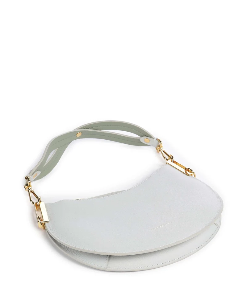 Coccinelle Sunup Schultertasche snow/greenery