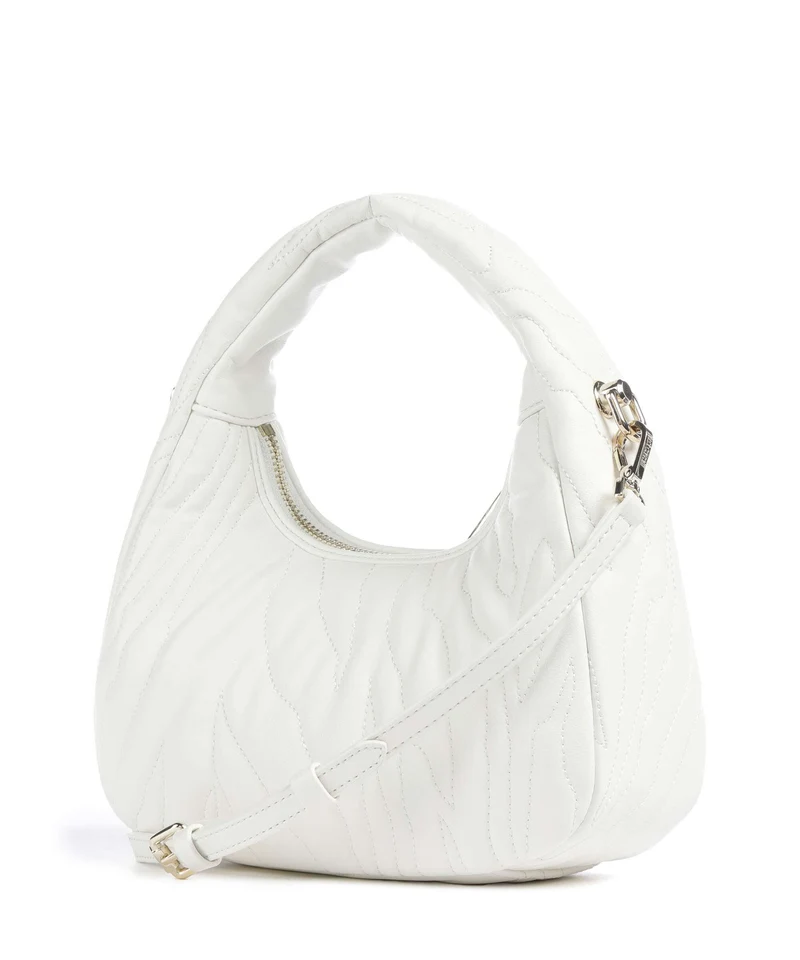 Just Cavalli Quilted Zebra Handtasche white