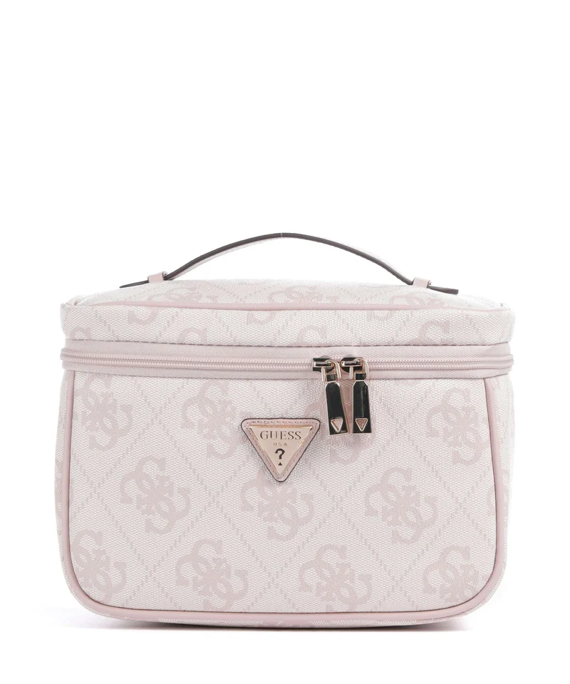 Guess Berta 4G Logo Kulturbeutel rose water logo