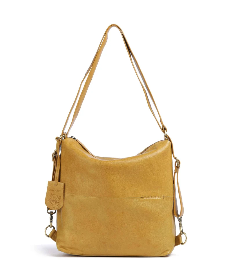 Burkely Natural Norah Rucksack-Tasche yolk yellow