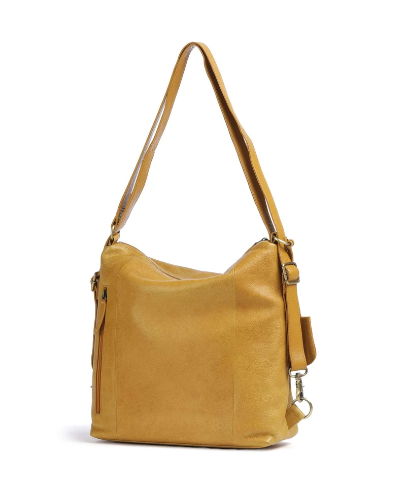 Burkely Natural Norah Rucksack-Tasche yolk yellow