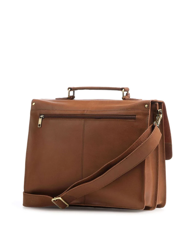 Burkely Vintage Scott Aktentasche cognac
