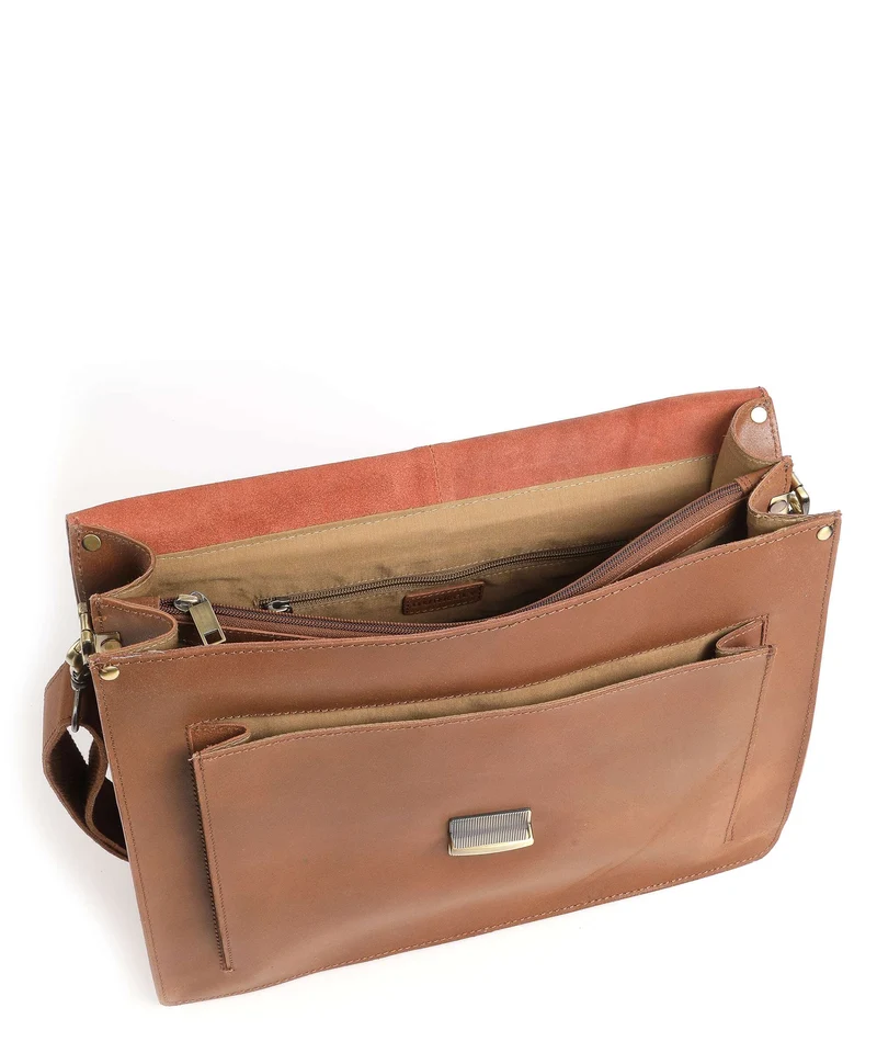 Burkely Vintage Scott Aktentasche cognac