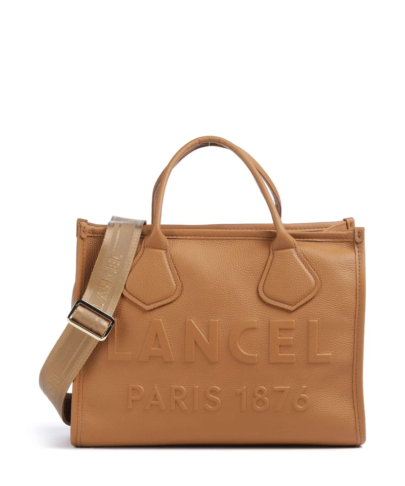 Lancel Jour M Handtasche camel