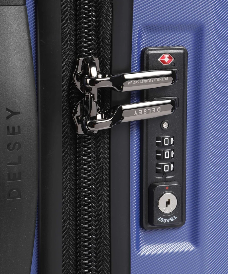 Delsey Paris Karat 2.0 4-Rollen Trolley blau