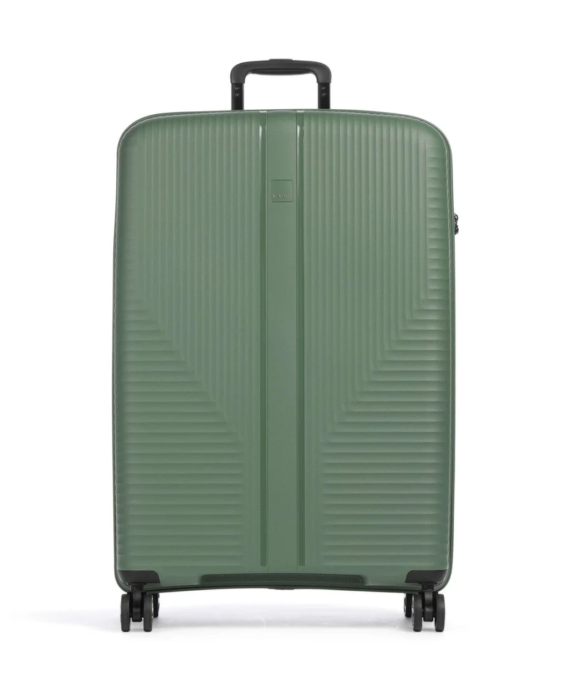 Travelite Air Stripe 4-Rollen Trolley green