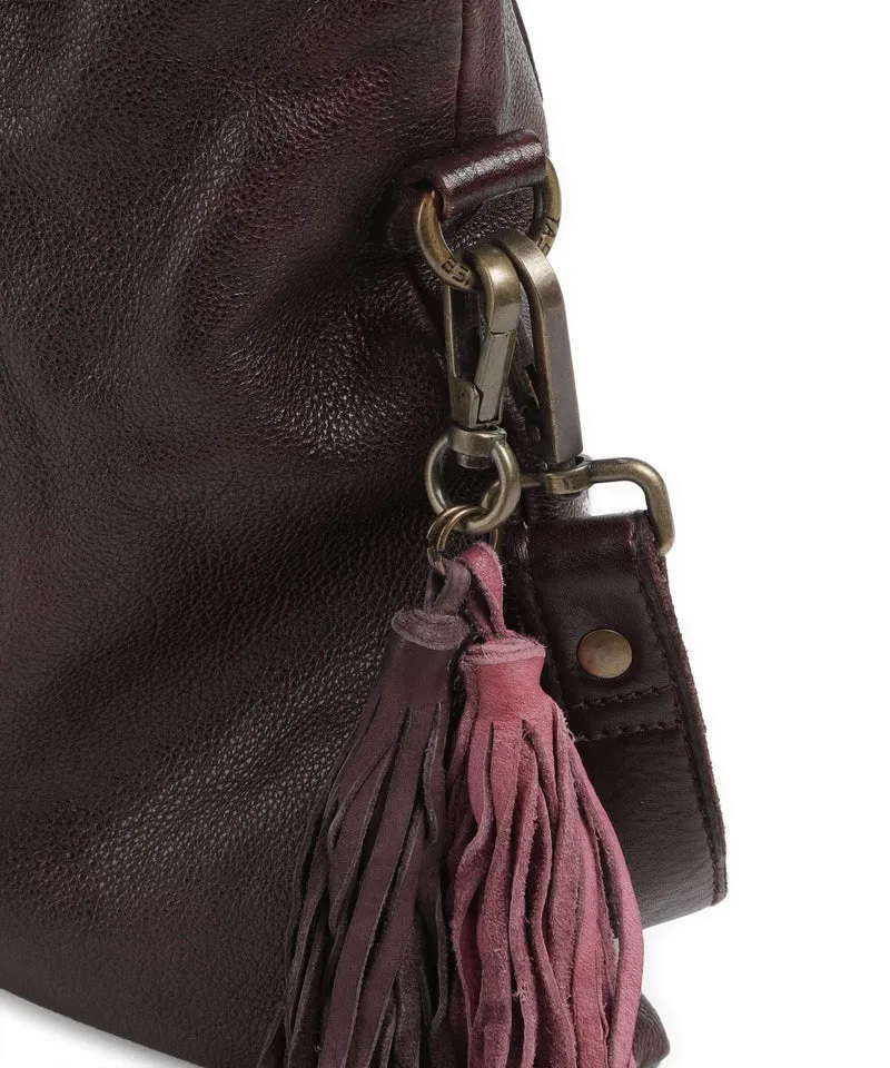 Taschendieb Wien Herzoggasse 3 Schultertasche mokka