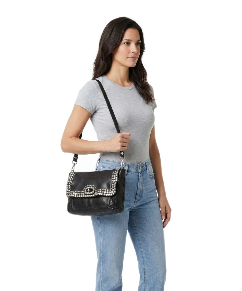 Campomaggi Schultertasche nero