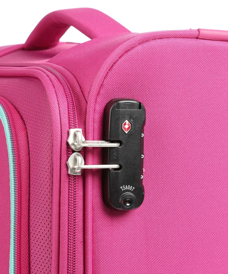 American Tourister Sea Seeker 4-Rollen Trolley deep fuchsia
