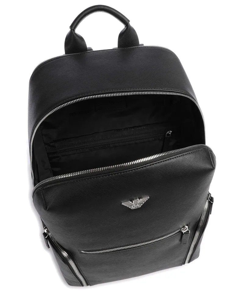 Emporio Armani Business Regenerated Rucksack black