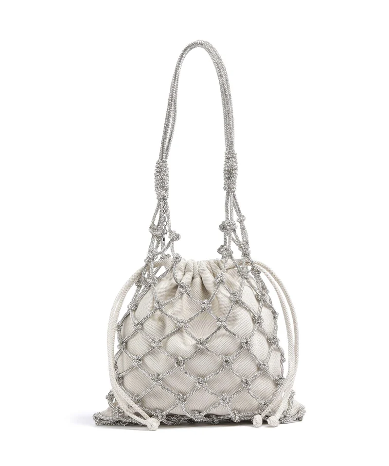 Ted Baker Kylisa Beuteltasche silver
