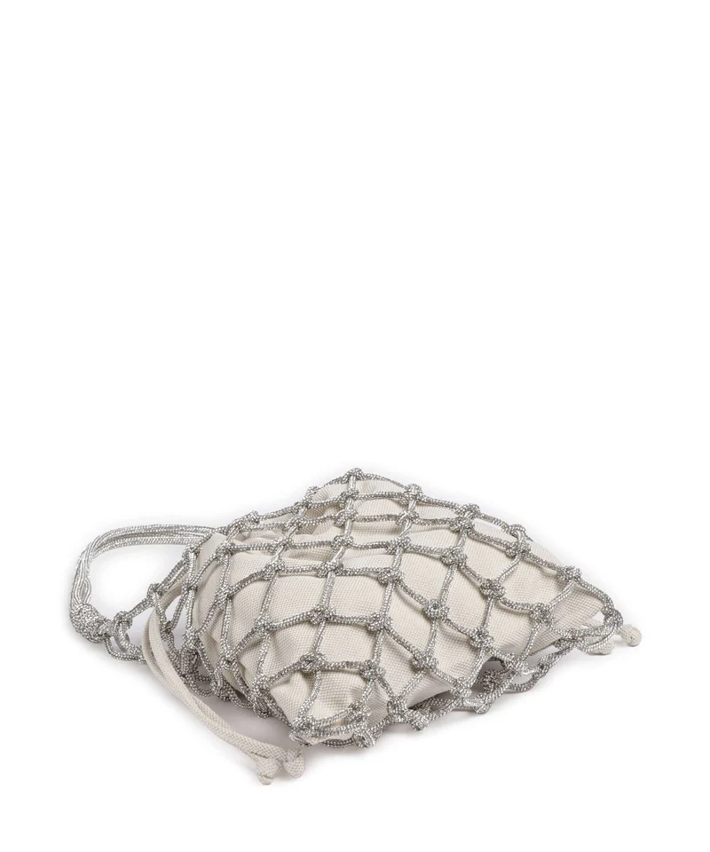 Ted Baker Kylisa Beuteltasche silver