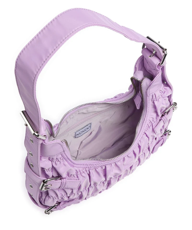 Núnoo Recycled Nylon Alaska Beuteltasche purple