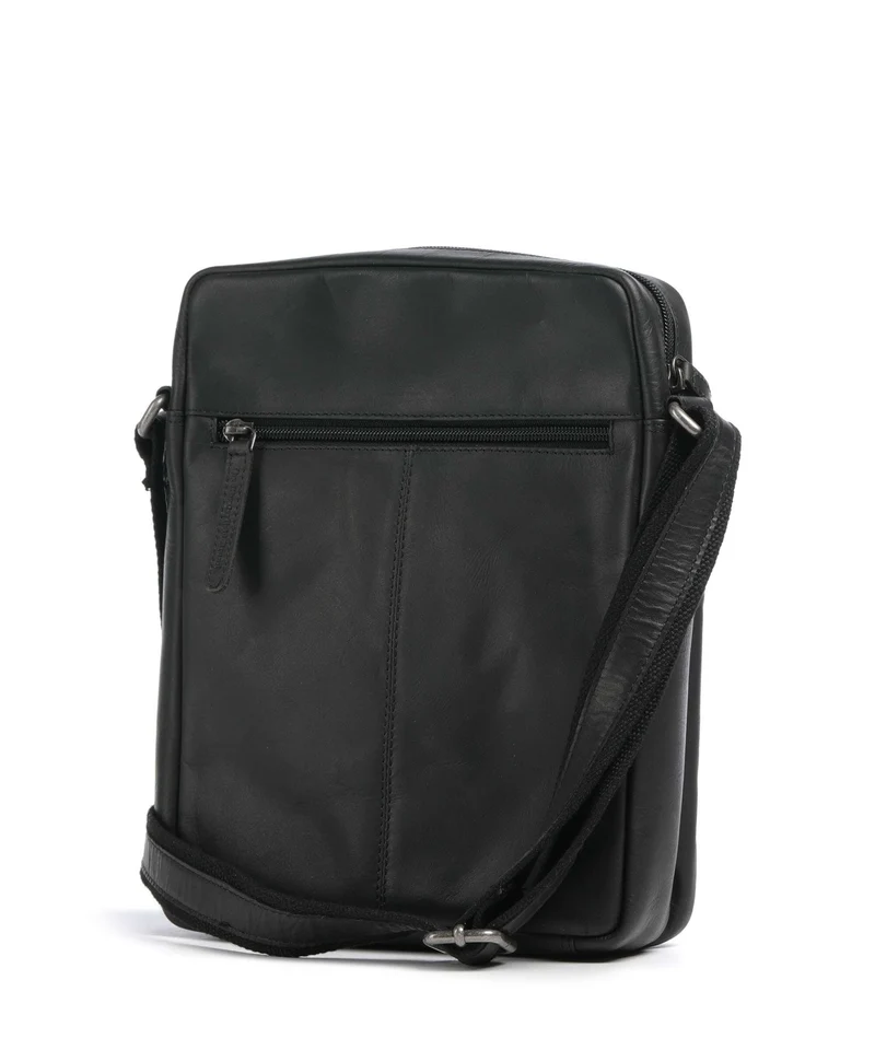 The Chesterfield Brand Wax Pull Up Cow Anzora Umhängetasche black