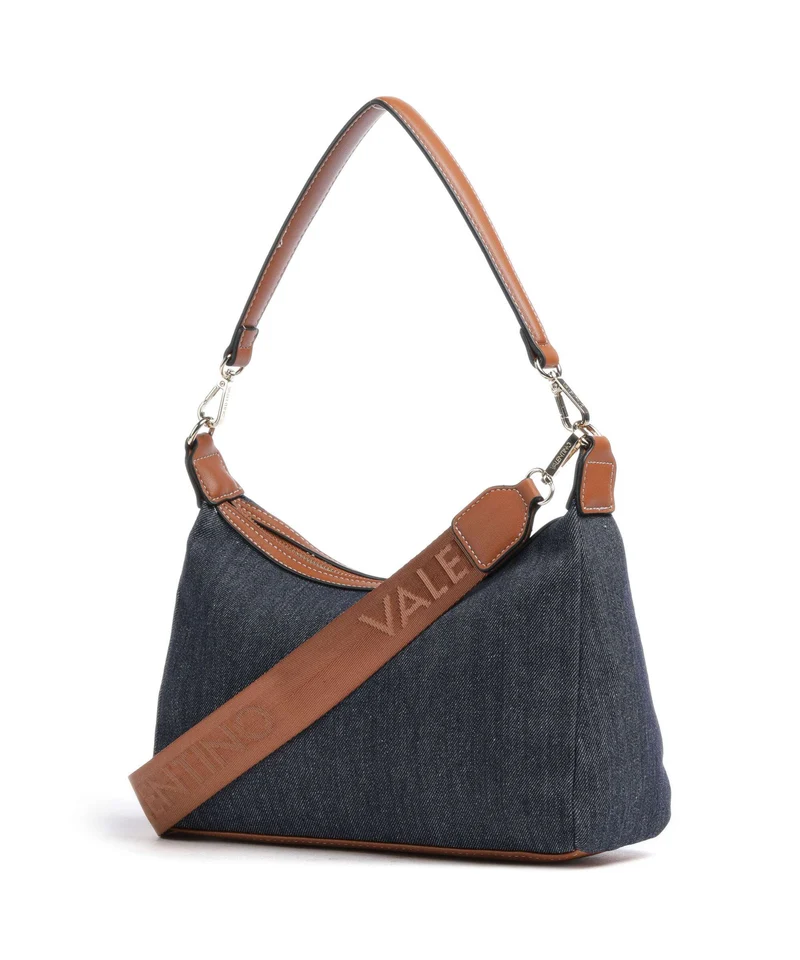 Valentino Bags Leith Schultertasche denim/cuoio