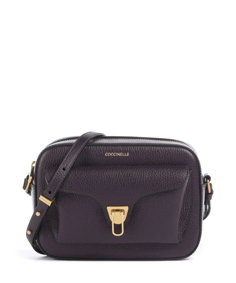 Coccinelle Beat Soft Umhängetasche prune