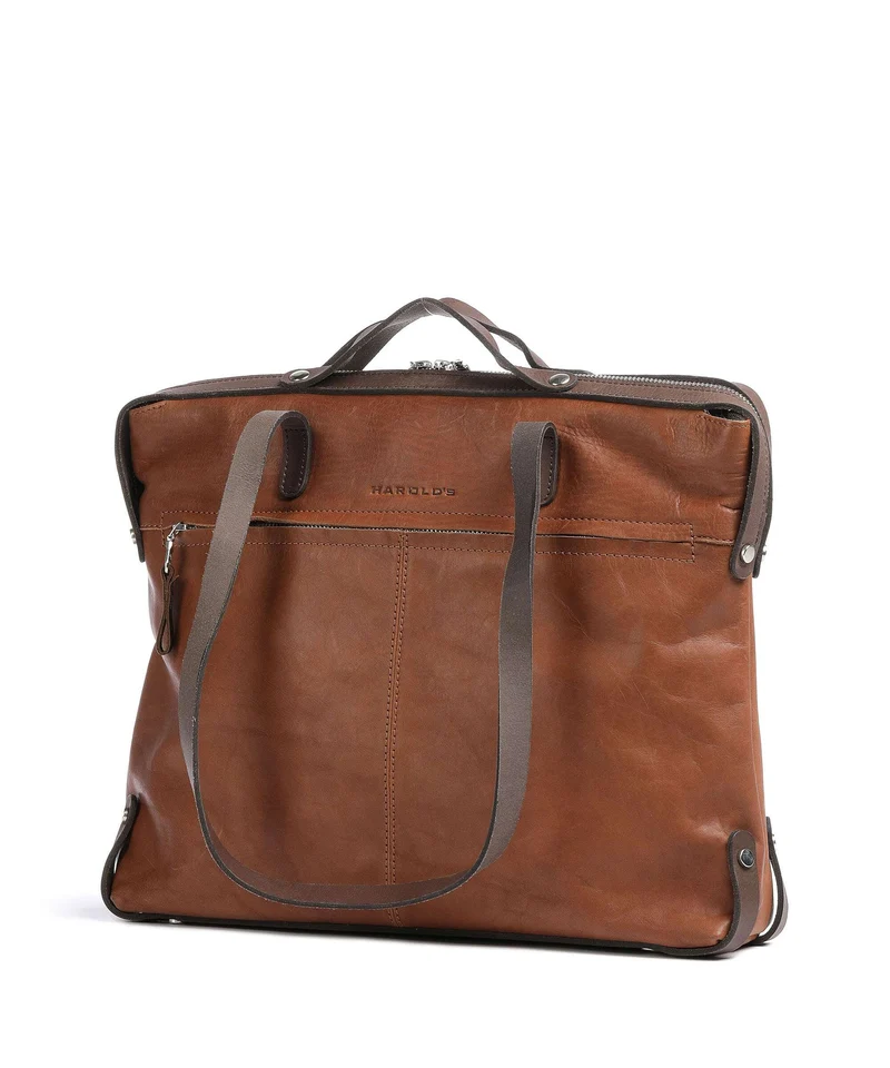 Harold's Ivy Lane Aktentasche cognac