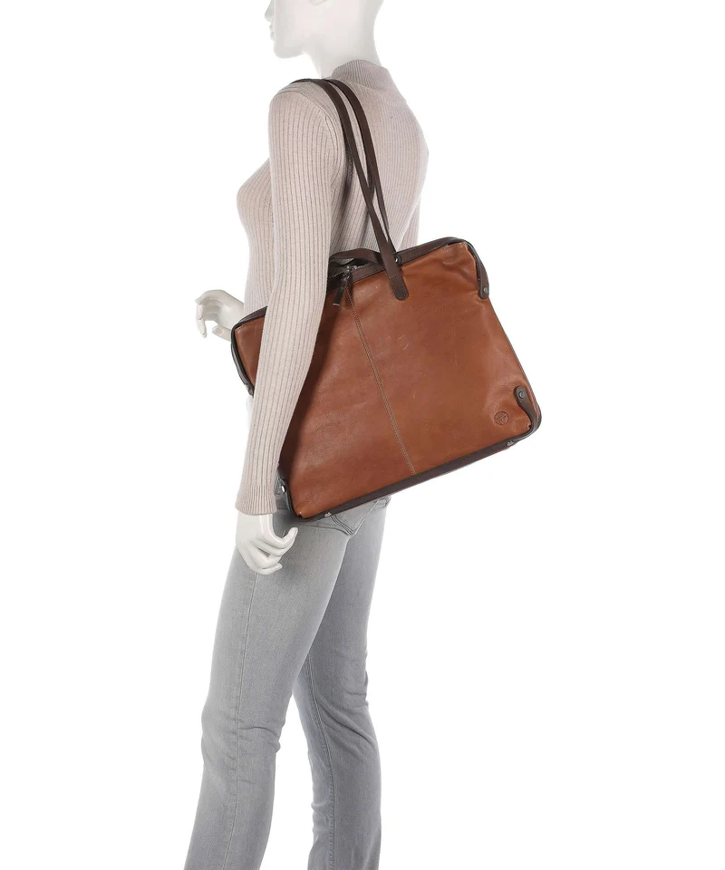 Harold's Ivy Lane Aktentasche cognac