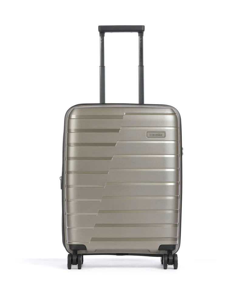 Travelite Air Base 4-Rollen Trolley champagner