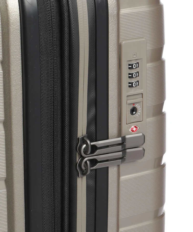 Travelite Air Base 4-Rollen Trolley champagner