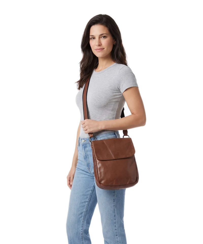 Harold's Caugio Schultertasche cognac