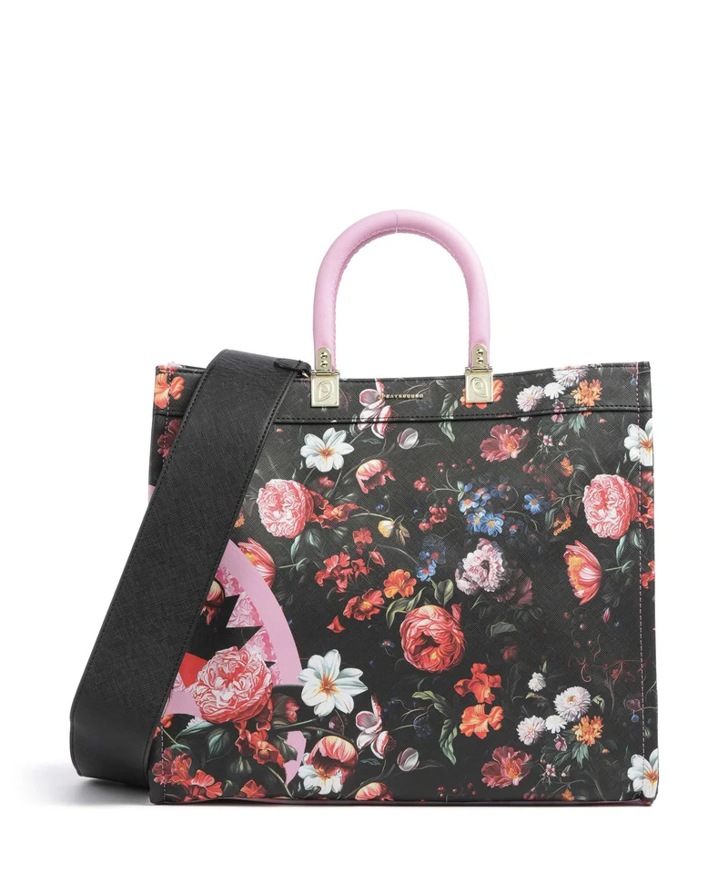 Sprayground Pink Flowers Handtasche multicolour