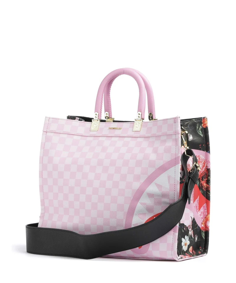 Sprayground Pink Flowers Handtasche multicolour