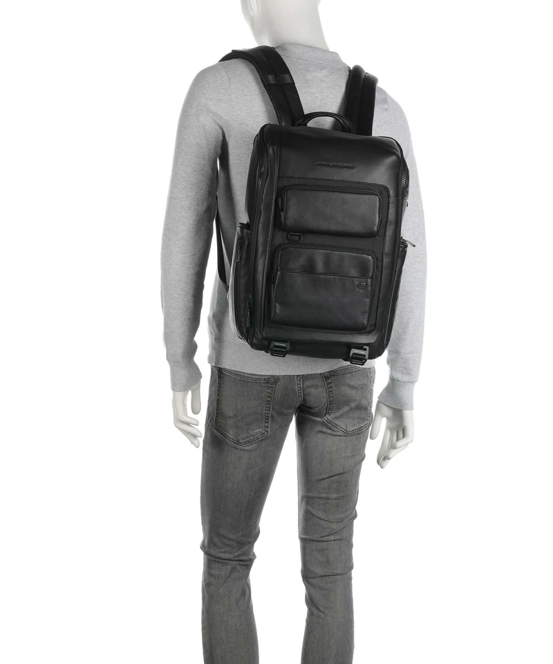 Piquadro Liko Reiserucksack nero