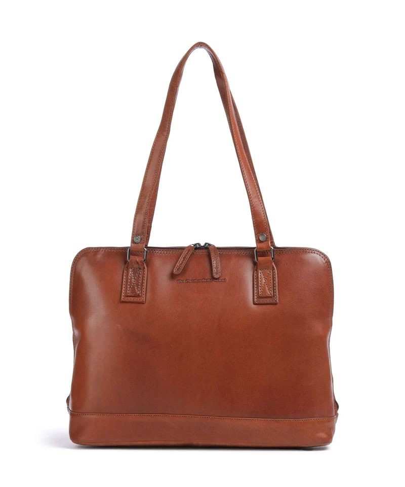 The Chesterfield Brand Novum Selvino Schultertasche cognac