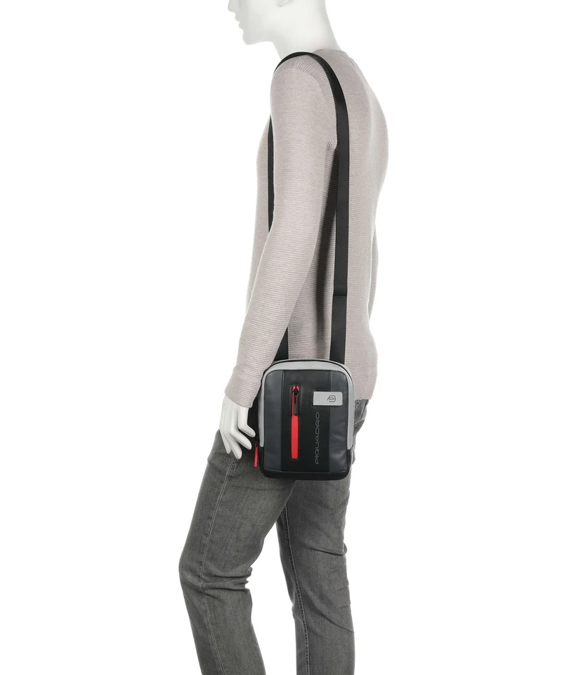 Piquadro Urban Umhängetasche grey/black
