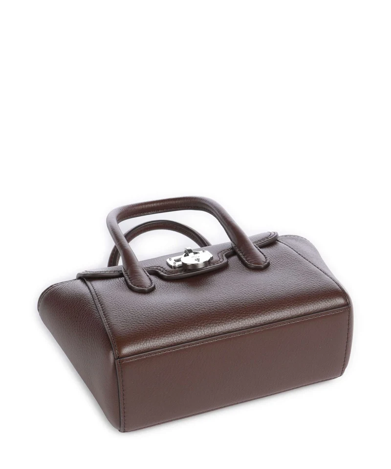 Lauren Ralph Lauren Tanner Small Umhängetasche dark hickory