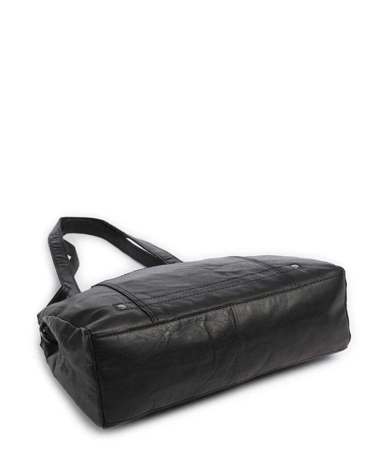 Spikes & Sparrow Bronco Jeannine Schultertasche black