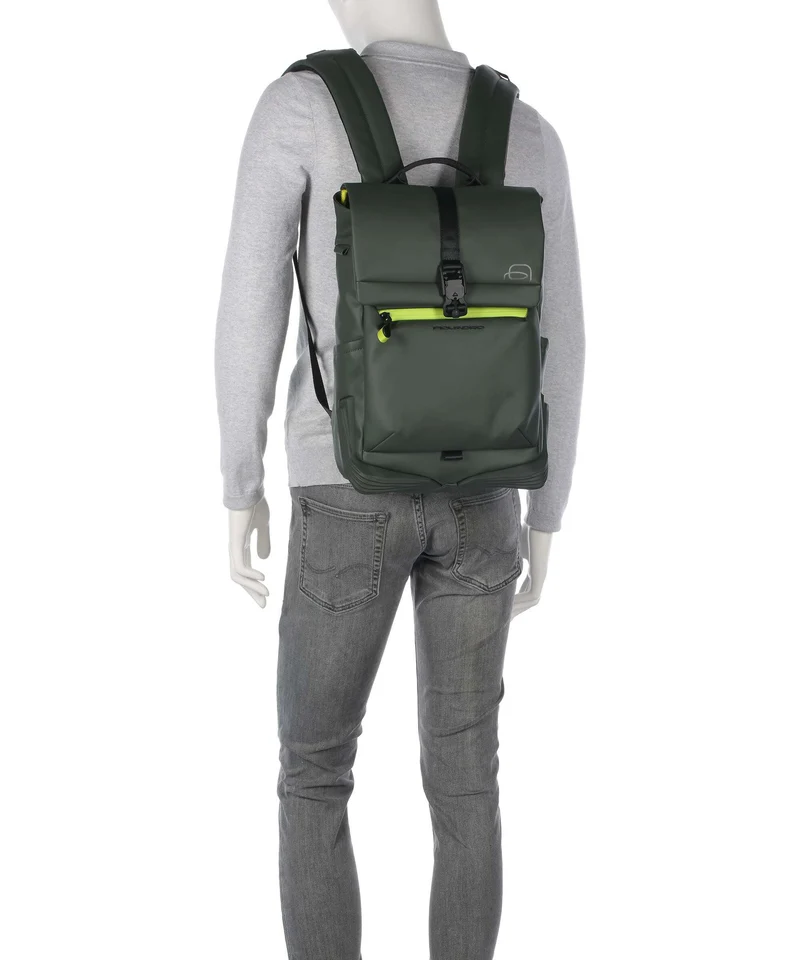 Piquadro Corner Special Rucksack green