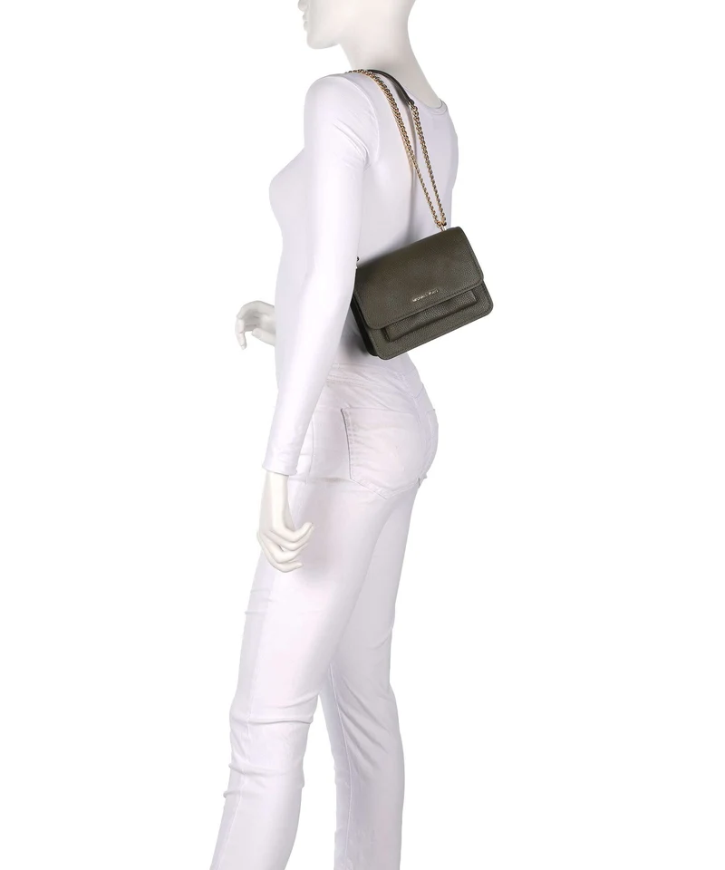 Michael Kors Claire Small Schultertasche ivy