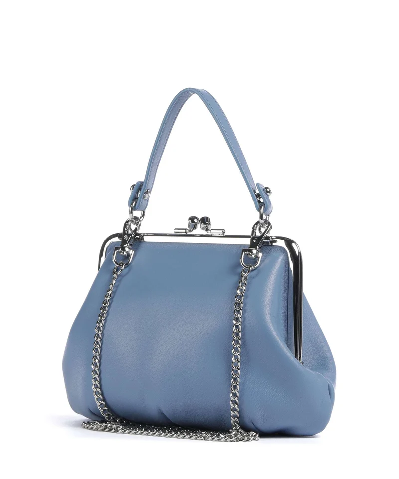 Vivienne Westwood Granny Frame Nappa Umhängetasche blue
