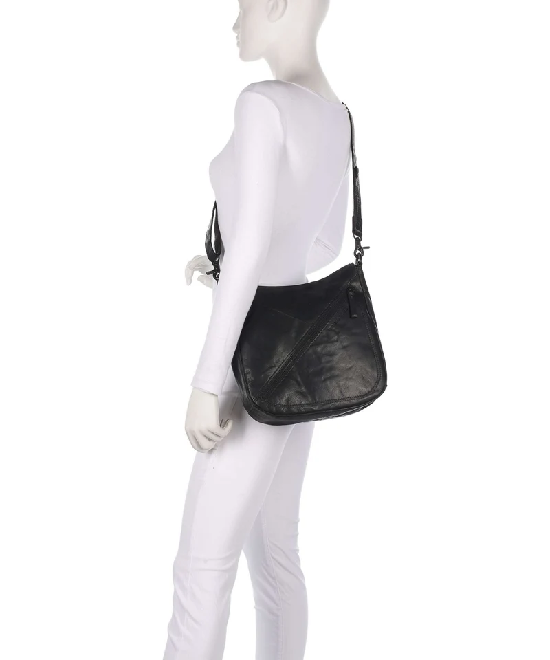 Spikes & Sparrow Bronco Lillia Beuteltasche black