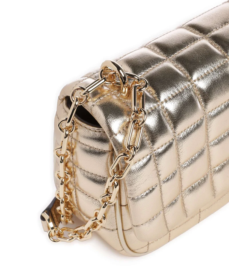 Michael Kors Tribeca Schultertasche pale gold