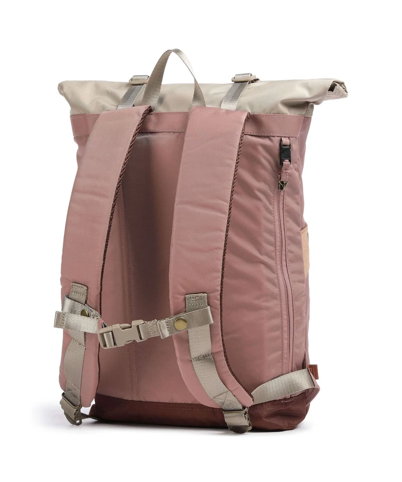 Doughnut Jungle Christopher Small Rolltop Rucksack chestnut