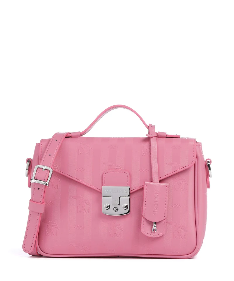 Maison Mollerus Vinerus Meyrin Umhängetasche bubble pink