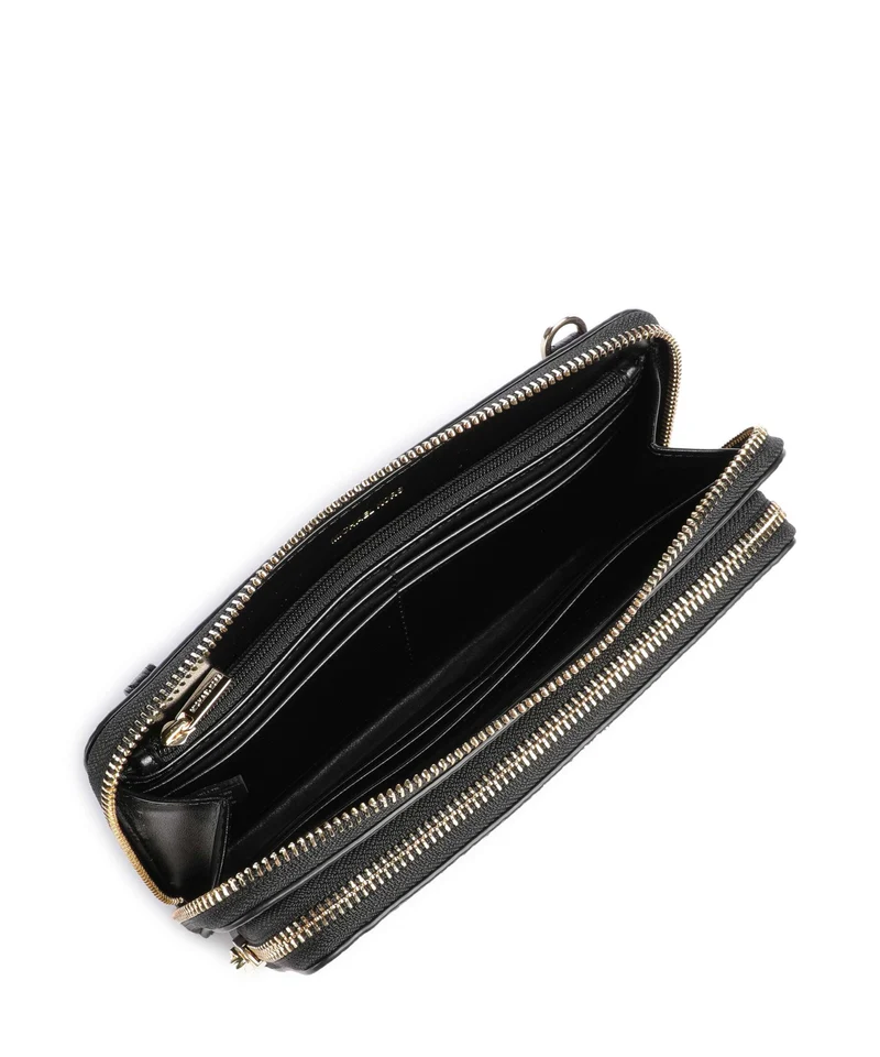 Michael Kors Jet Set Large Continental Umhängetasche black