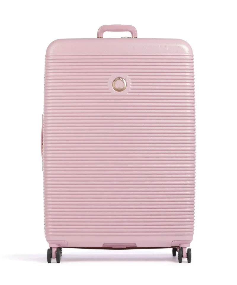 Delsey Paris Freestyle 4-Rollen Trolley hellrosa