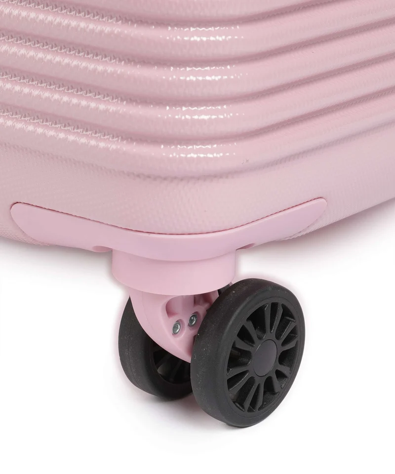 Delsey Paris Freestyle 4-Rollen Trolley hellrosa