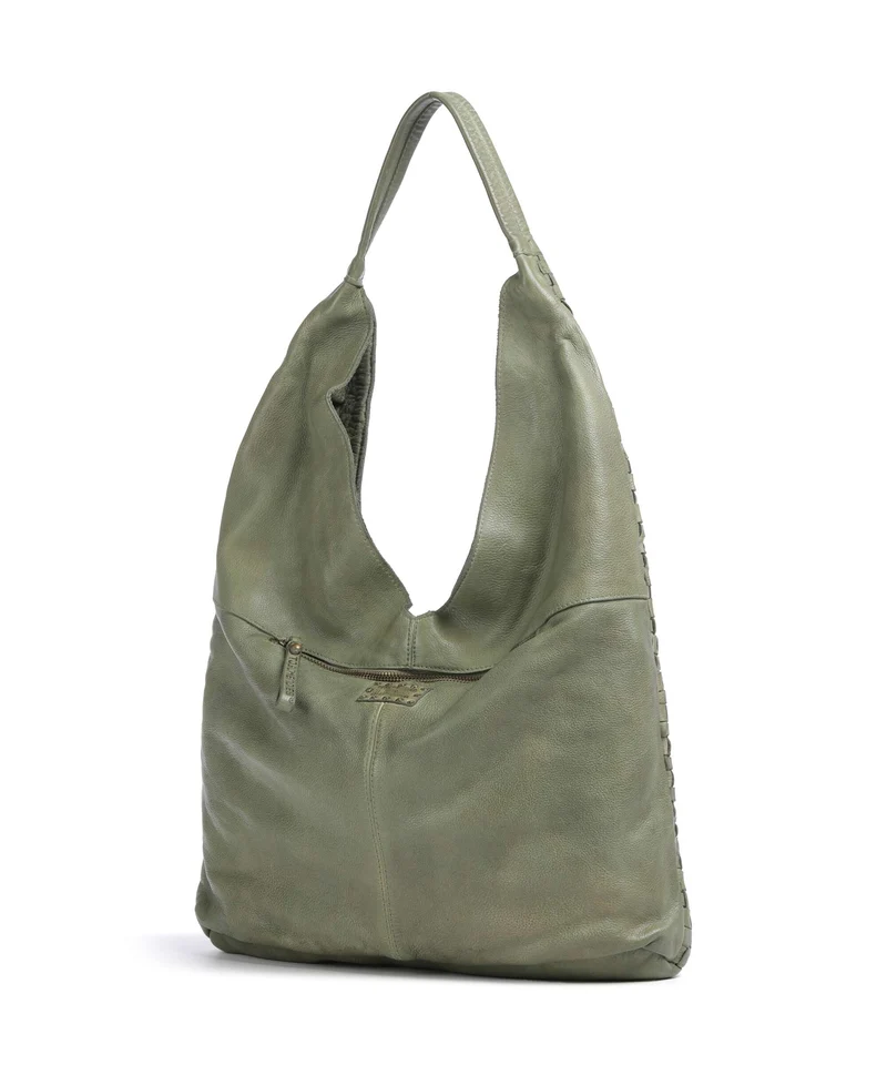 Taschendieb Wien Venusweg 2 Schultertasche green leaf