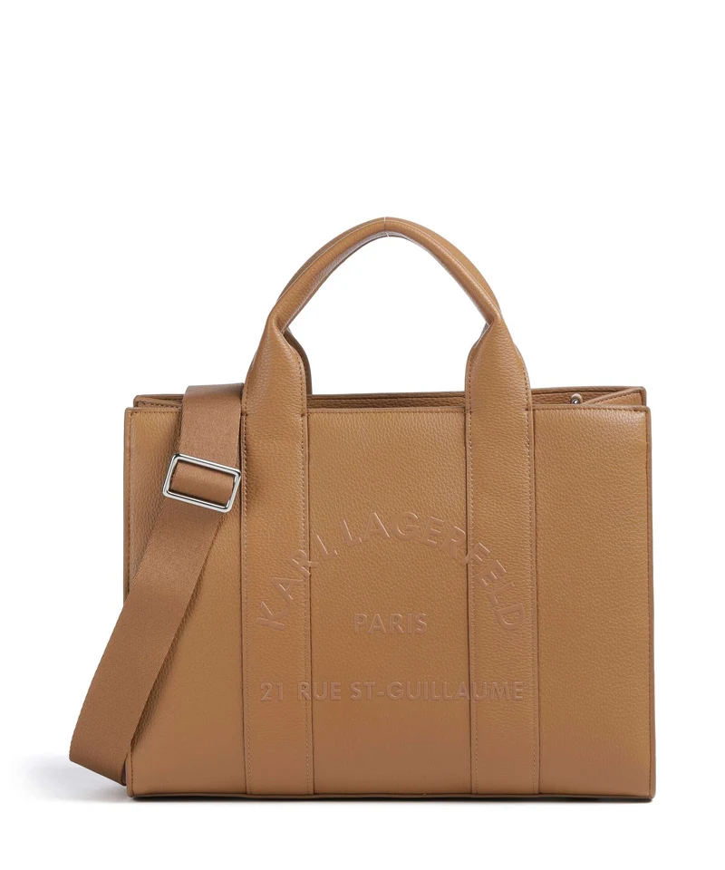 Karl Lagerfeld K/Rue St Guillaume Medium Handtasche caramel
