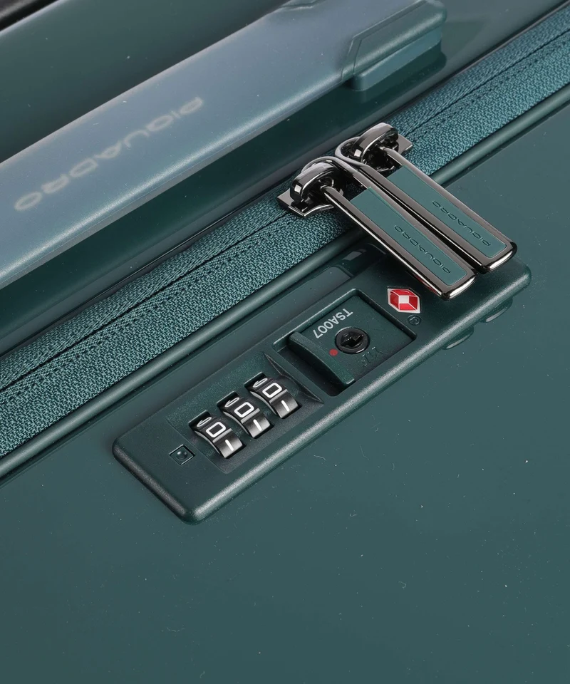 Piquadro POP 4-Rollen Trolley green