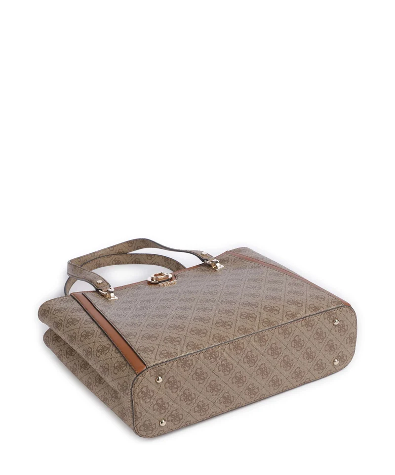 Guess Orlina 4G Logo Shopper latte logo/brown