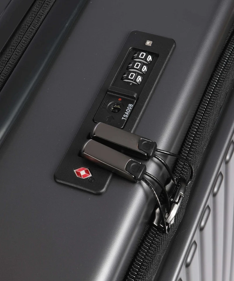 Delsey Paris Securitime 4-Rollen Trolley anthrazit