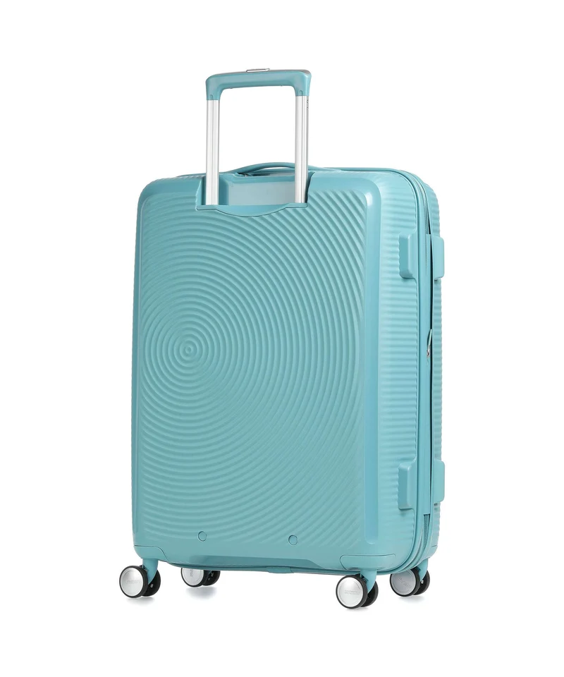 American Tourister Soundbox 4-Rollen Trolley turquoise tonic